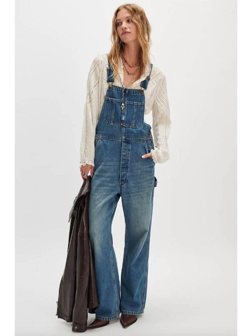 Rolla's Super Loose Overalls Dakota Vintage Womens Size Medium